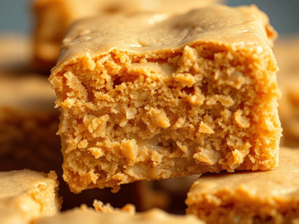 Peanut Butter Blondies